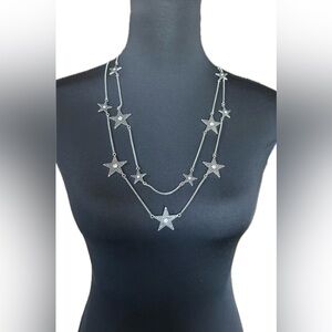 13” Idyllwind Silver Starry Necklace